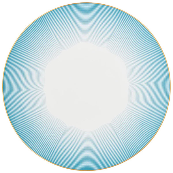 Presentation Plate with Gold Trim - Aura