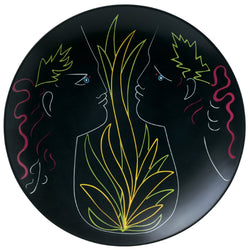 Presentation Plate 'Orphée et Eurydice' Jean Cocteau by Raynaud