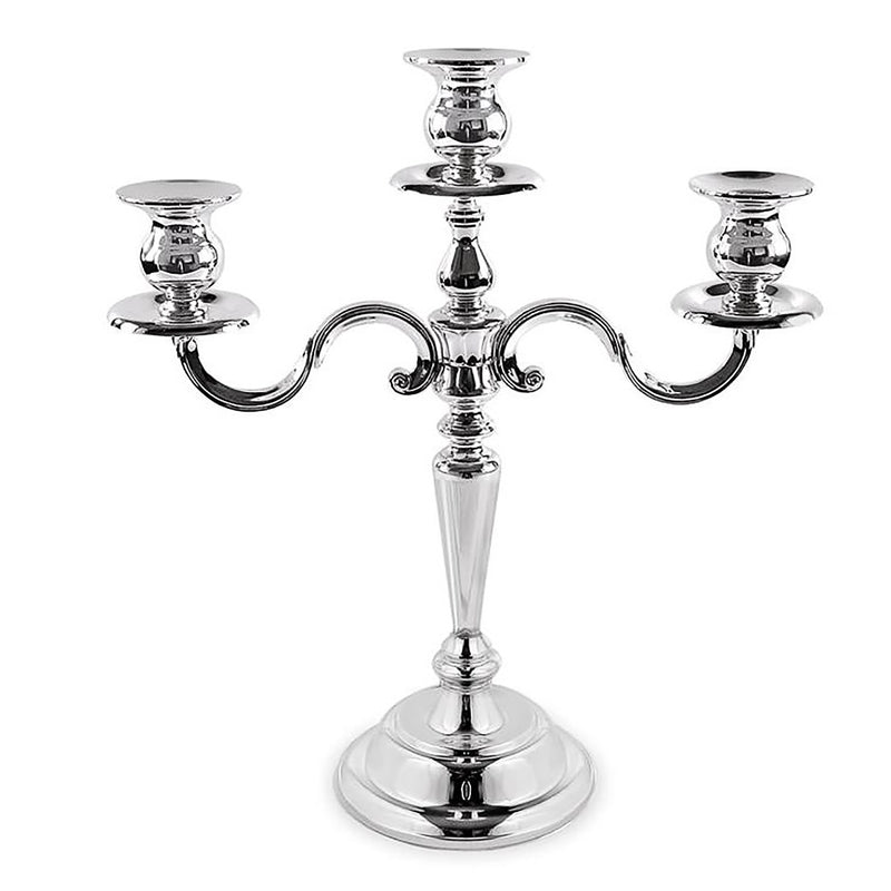 Edzard Regina 3-arm candelabra thinly silver-plated