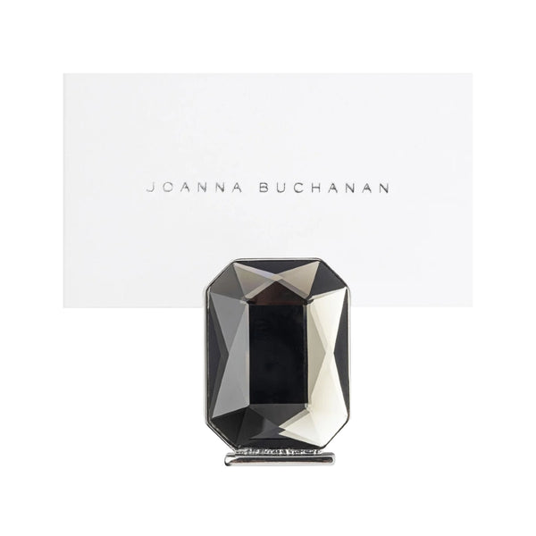 Single Gem Place Card Holders, Grey by Joanna Buchanan