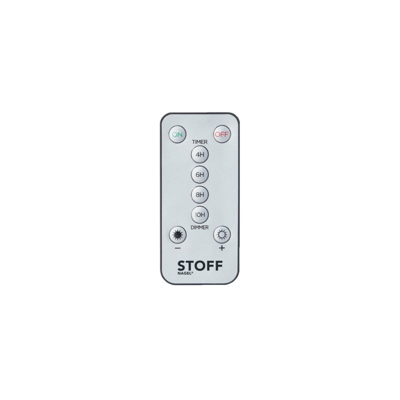 Stoff remote control for Uyuni LED taper and pillar candles, with timer and dimmer functions