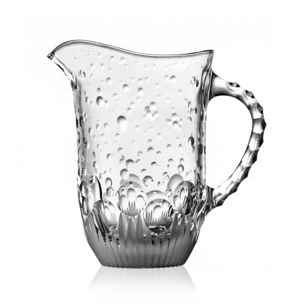 Luxury Water Pitcher Crystal with Sparkling Cut Design – Milano by Varga Crystal